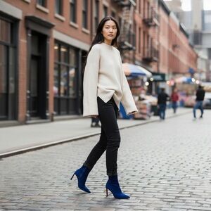 NIB Christian Louboutin Condora Suede Boots Size 38.5 $1195